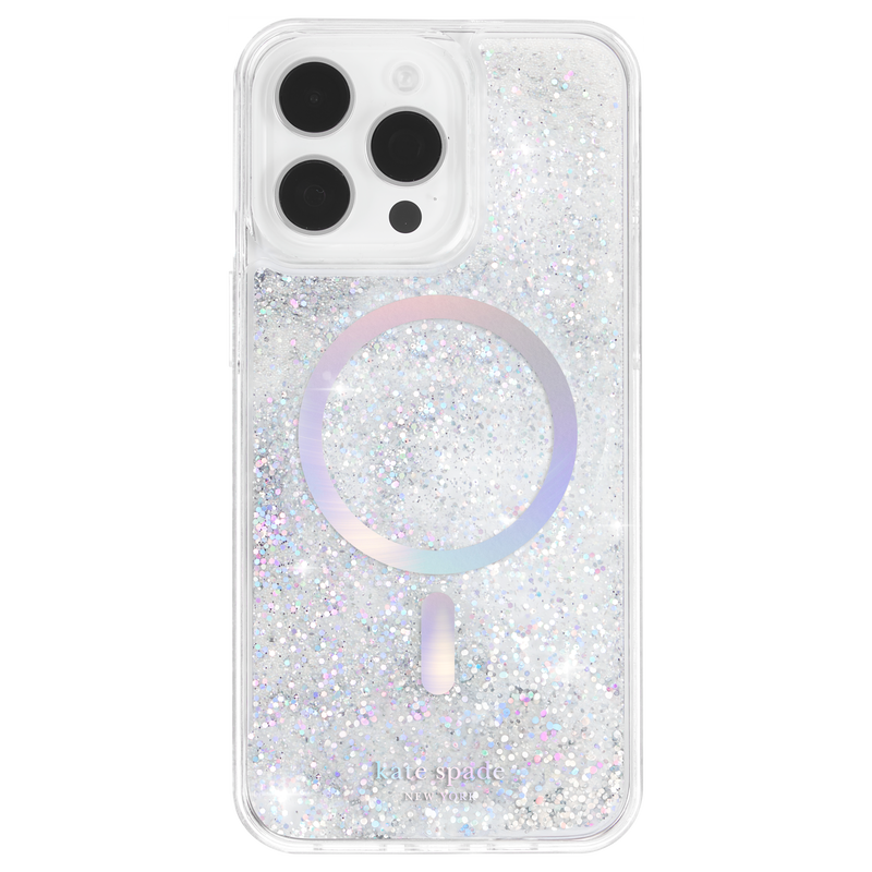 Kate Spade Liquid Glitter Case for iPhone 15 Pro