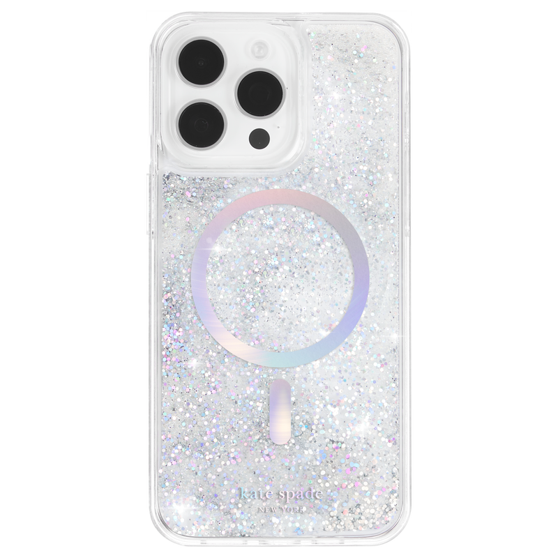 Kate Spade Liquid Glitter Case for iPhone 15 Pro Max