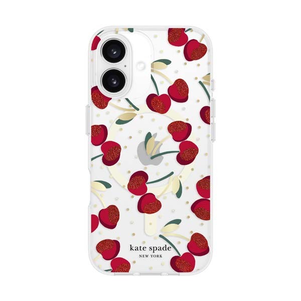 Kate Spade Cherry Dot for iPhone 16 Plus