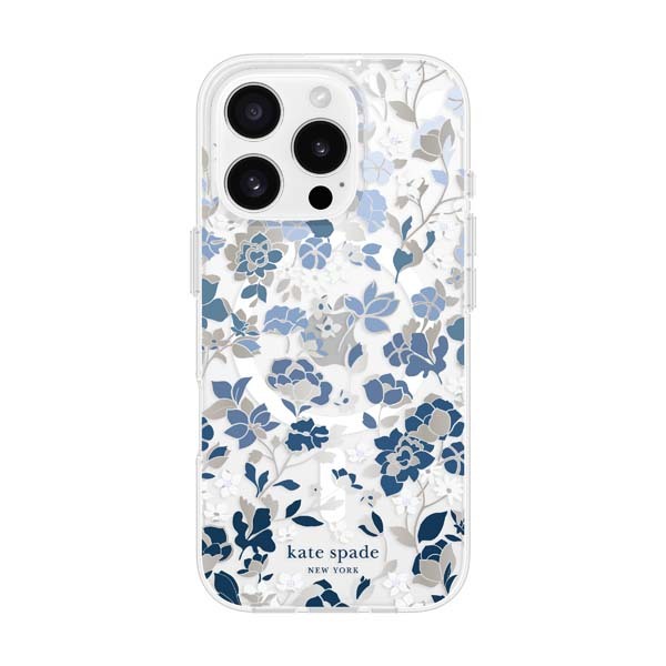 Kate Spade Flowerbed Blue for iPhone 16 Pro