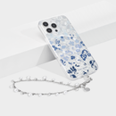 Kate Spade Flowerbed Blue Case & Wristlet Bundle for iPhone 17 Pro