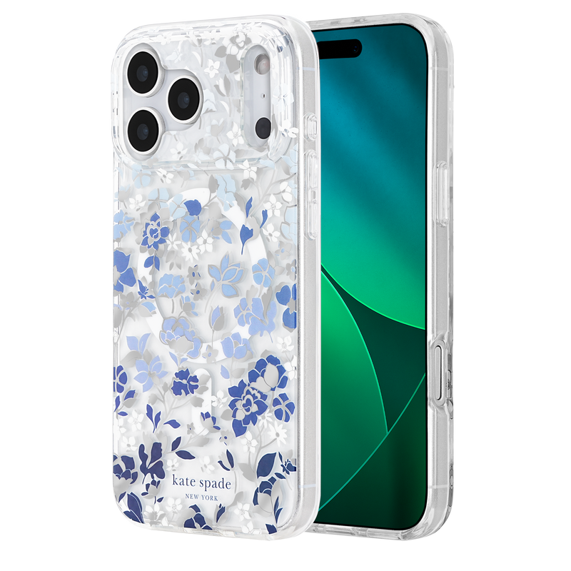 Kate Spade Flowerbed Blue for iPhone 17 Pro Max