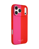 Kate Spade Racing Strip Pop Pink Case for iPhone 18 Pro / 17 Pro