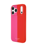 Kate Spade Racing Strip Pop Pink Case for iPhone 18 Pro / 17 Pro