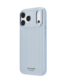 Kate Spade Faux Stripe Dimond Case for iPhone 18 Pro / 17 Pro