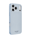 Kate Spade Faux Stripe Dimond Case for iPhone 18 Pro / 17 Pro