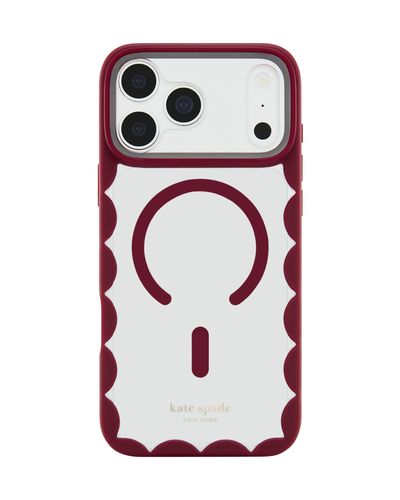 Kate Spade Rhubarb Jam case for iPhone 18 Pro and Pro Max