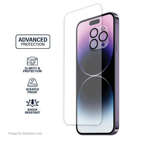 Kore Tempered Glass Protector iPhone 15 Pro