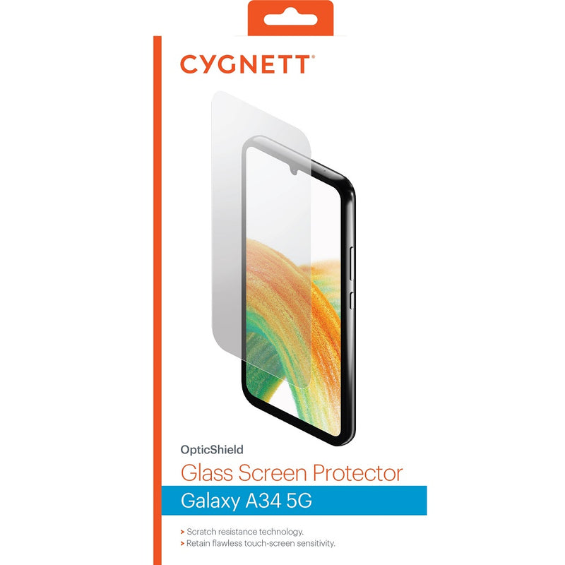 Cygnett OpticShield Glass Screen Protector for Samsung Galaxy A34