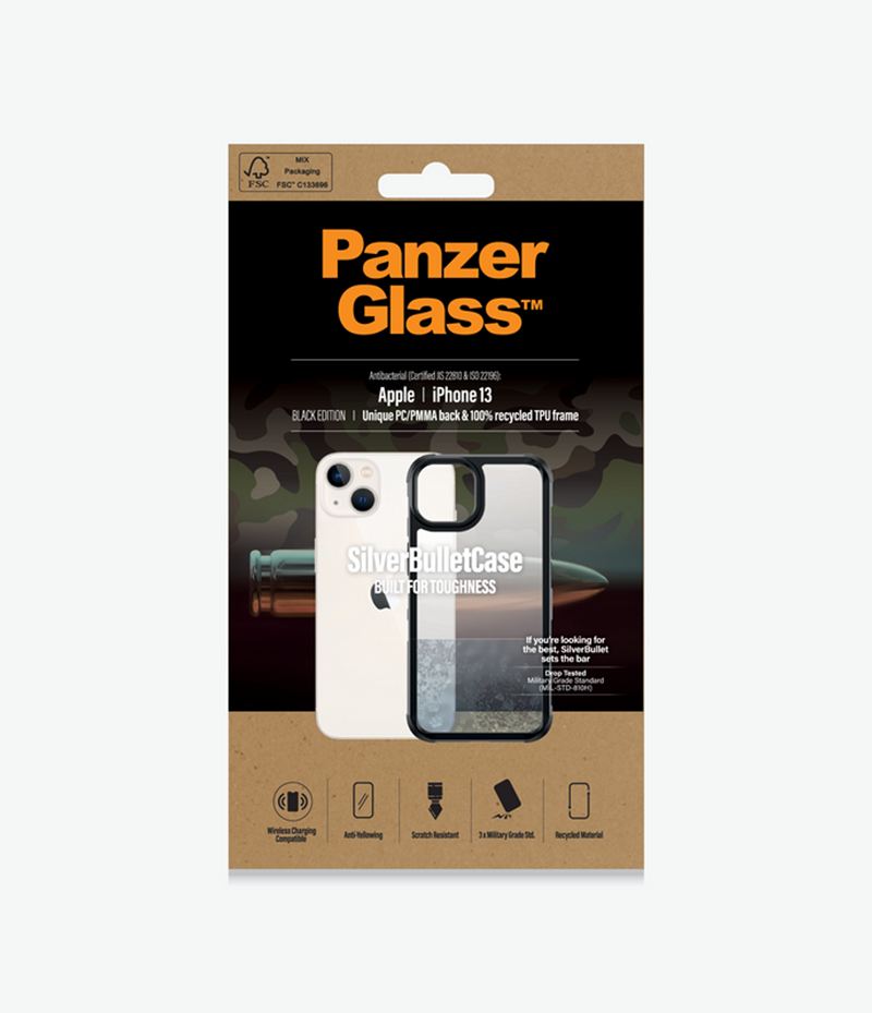 Panzer Glass Silver Bullet Case for iPhone 13 Pro