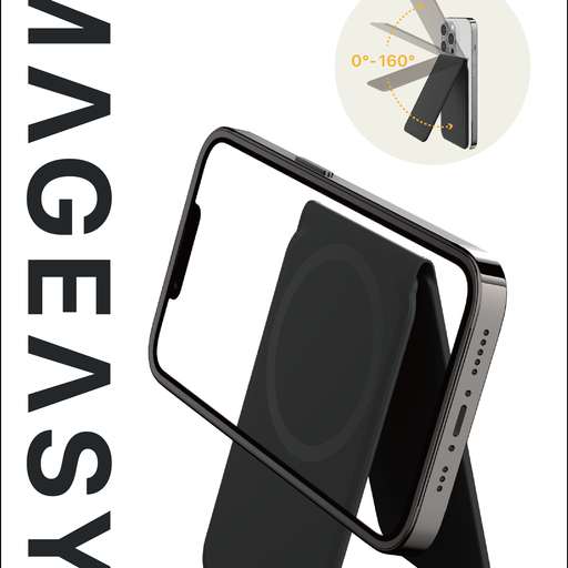 Mageasy Snap Wallet - Black