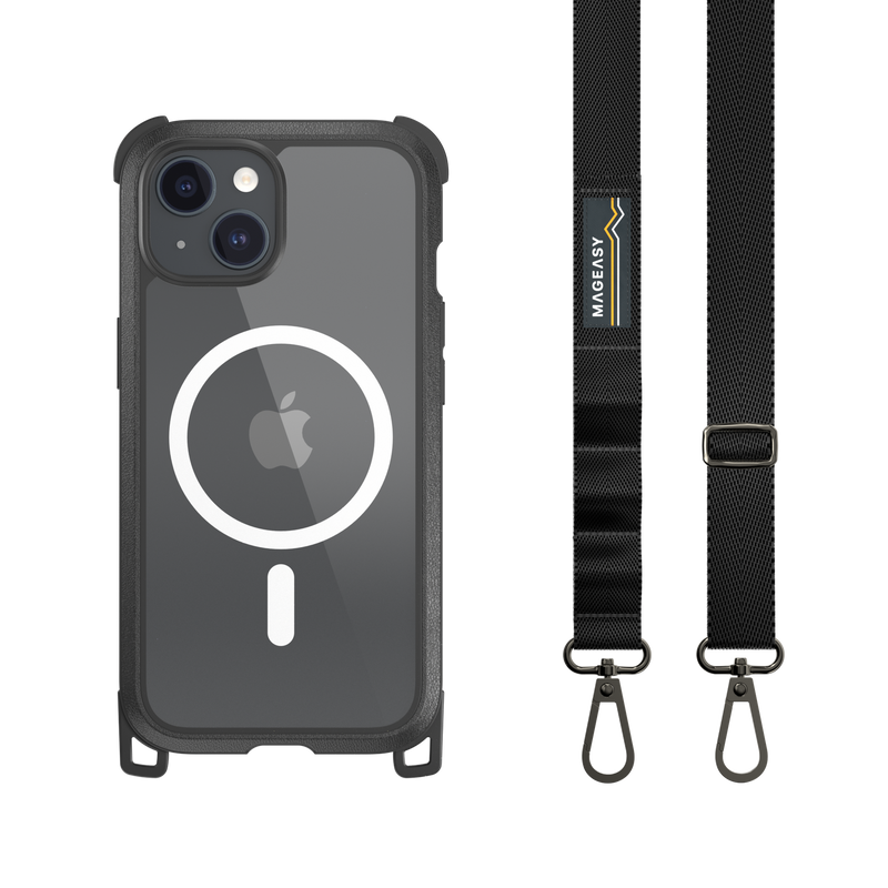 MagEasy Odyssey with Strap for iPhone 15