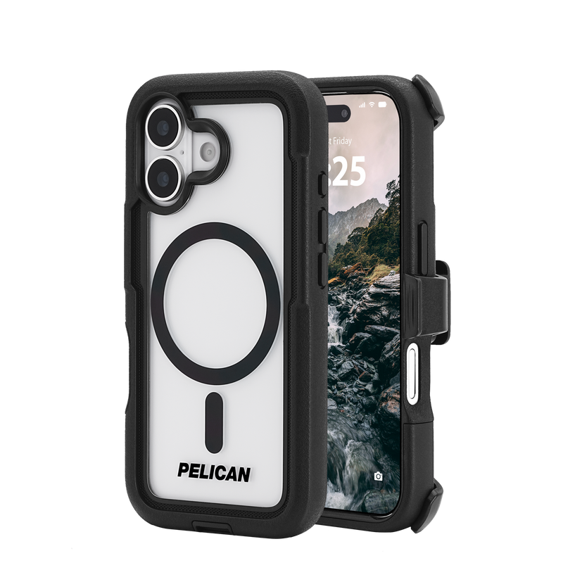 Pelican Voyager With Holster for iPhone 17