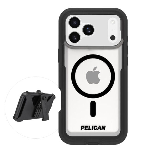 Pelican Voyager With Holster for iPhone 17