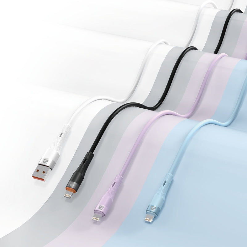 Powerboost Soft Silicon Charge and Sync Cable - USB - A to Lightning