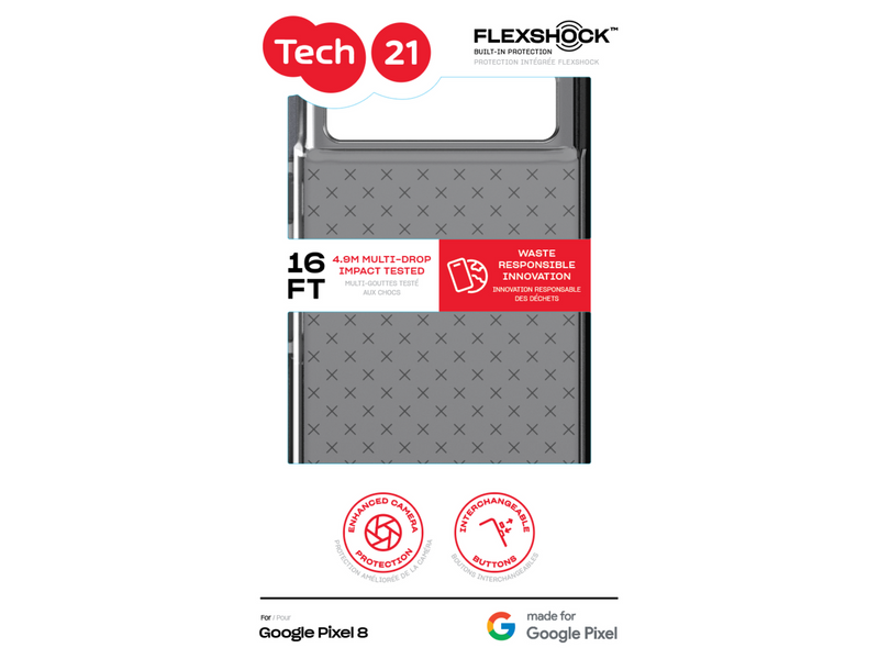 Tech21 EvoCheck case for Google Pixel 8