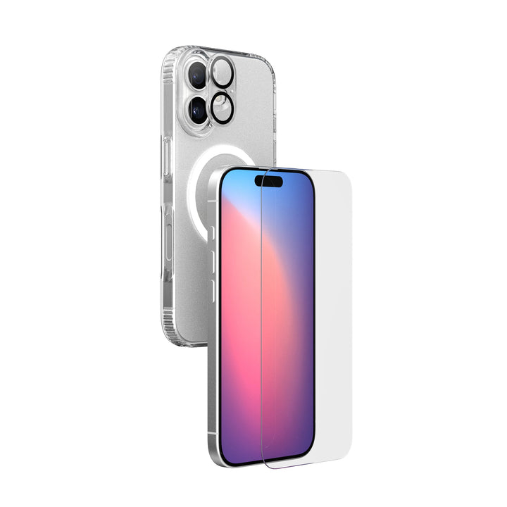 Tech21 EvoLite 3 in 1 Bundle (Case, Screen & Lens Protector) for iPhone 17