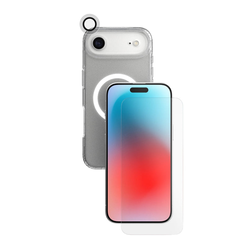 Tech21 EvoLite 3 in 1 Bundle (Case, Screen & Lens Protector) for iPhone Air