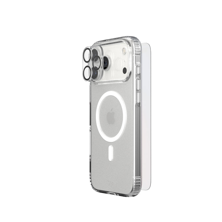 Tech21 EvoLite 3 in 1 Bundle (Case, Screen & Lens Protector) for iPhone 17 Pro