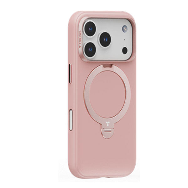Torras Ostand Spin Silicon for iPhone 17 Pro Max