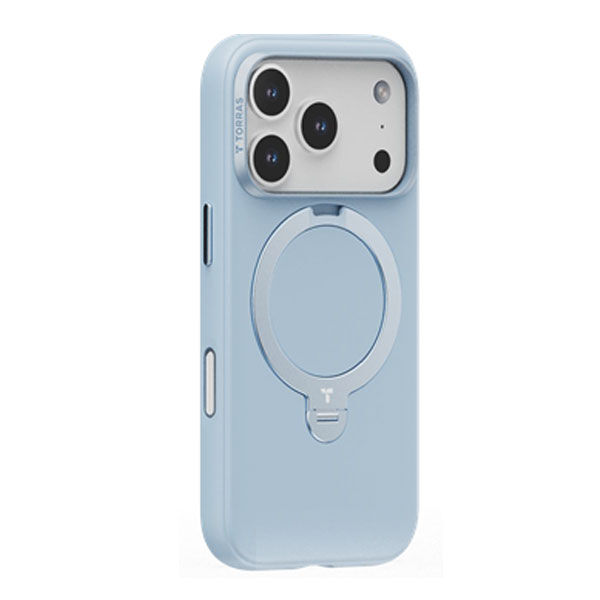 Torras Ostand Spin Silicon for iPhone 17 Pro Max