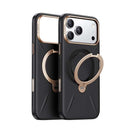 Torras Ostand Spin Fusion Vegan Leather for iPhone 17 Pro Max