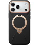 Torras Ostand Spin Fusion Vegan Leather for iPhone 17 Pro Max