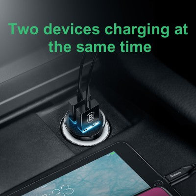 Baseus Dual USB A Car Charger