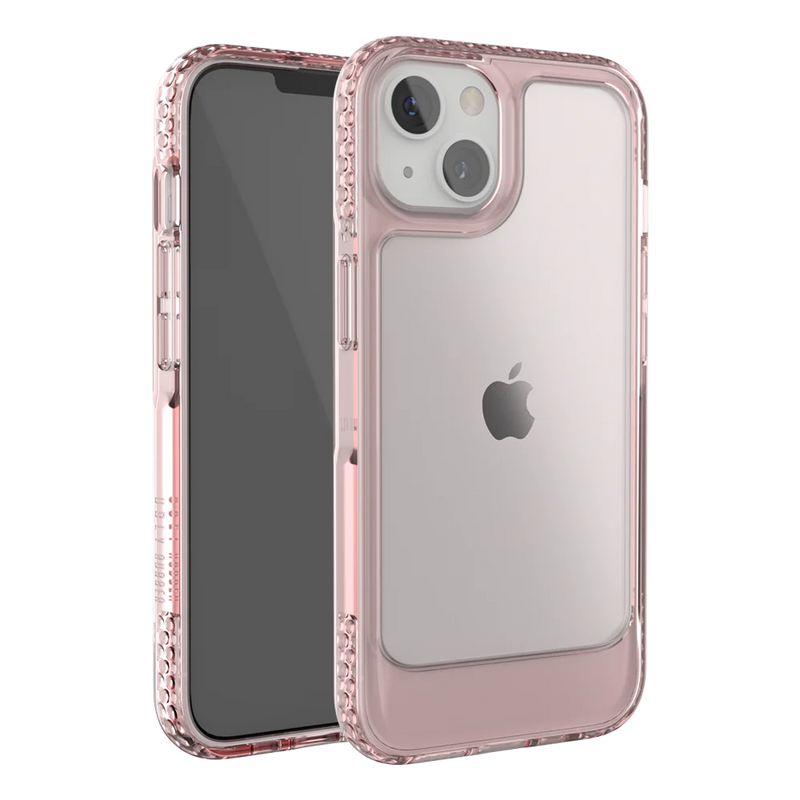 Ugly Rubber G-Model Case for iPhone 13 - Clear Pink