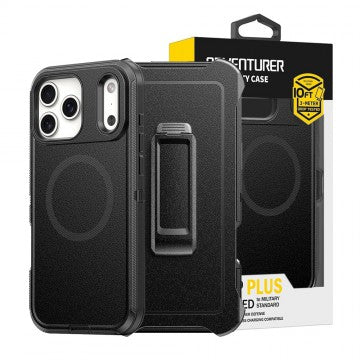 Adventure Heavy Duty Armour Case with Belt Clip for iPhone 17 Pro