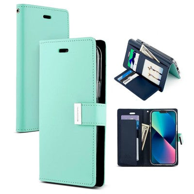 Goospery Rich Diary case for iPhone 14 Plus