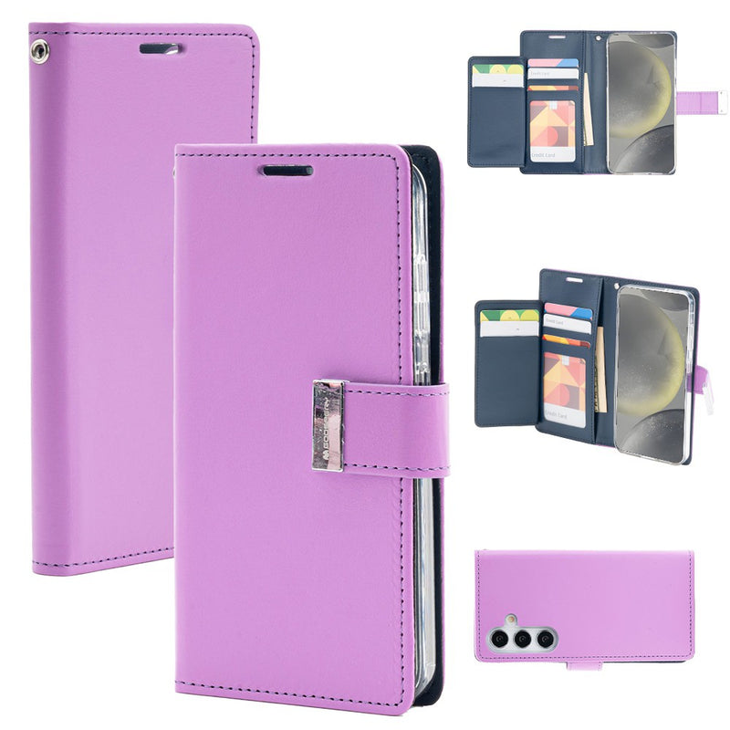 Goospery Rich Diary for Samsung Galaxy S25 Plus