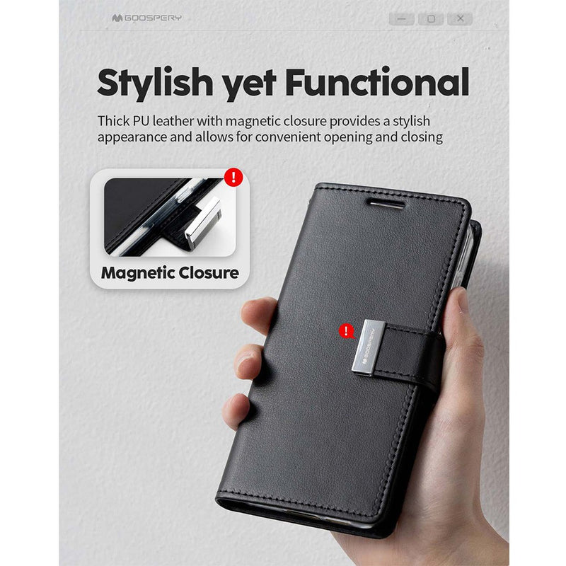Goospery Rich Diary for Samsung Galaxy S25 Ultra