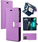 Goospery Rich Diary case for iPhone 15 Pro Max