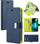 Goospery Rich Diary case for iPhone 15 Pro Max