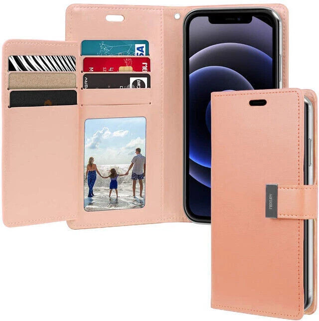 Goospery Rich Diary case for iPhone 15 Pro Max
