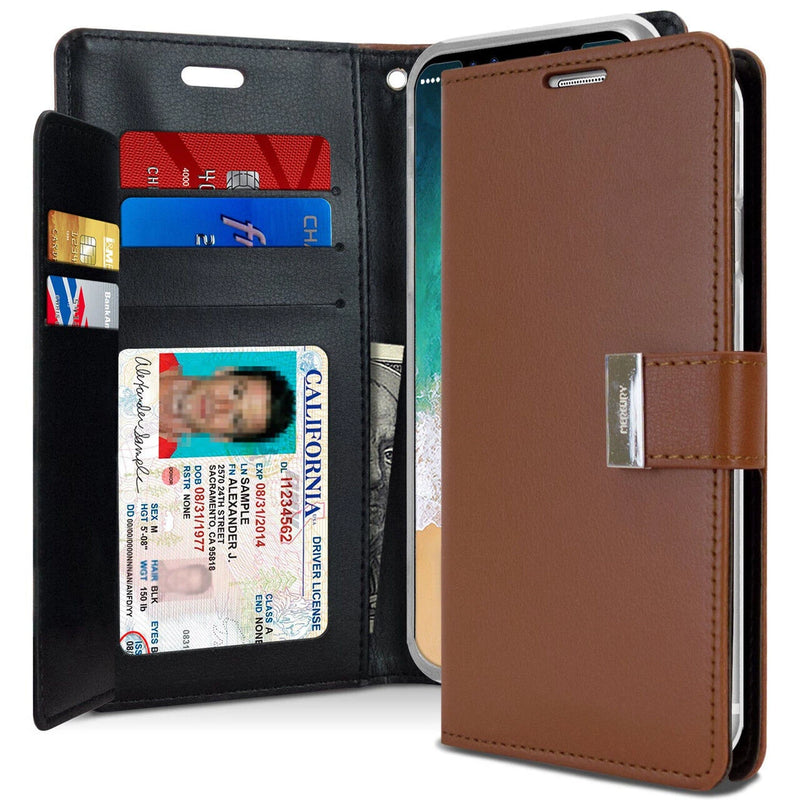 Goospery Rich Diary case for iPhone 15 Pro Max