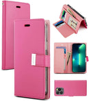 Goospery Rich Diary case for iPhone 15 Pro Max