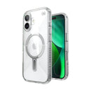 Speck Presidio Perfect-Clear Grip case With ClickLock for iPhone 17