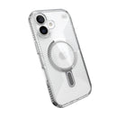 Speck Presidio Perfect-Clear Grip case With ClickLock for iPhone 17
