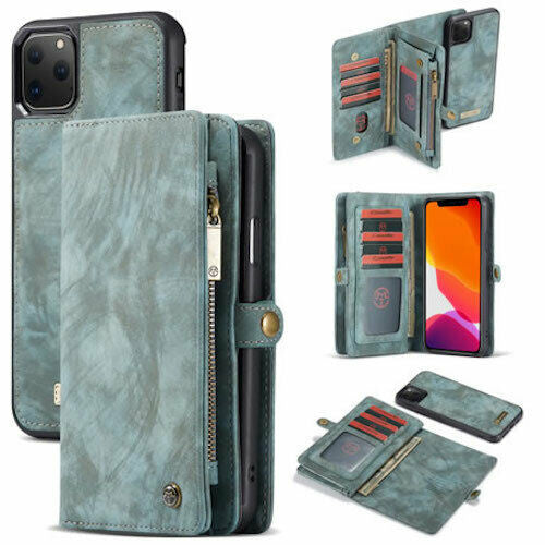 CaseMe Detachable 2-in-1 Zipper Wallet Case for Galaxy A80