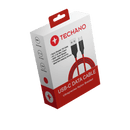 Techano USB-A to USB-C Nylon Braided Data Cable