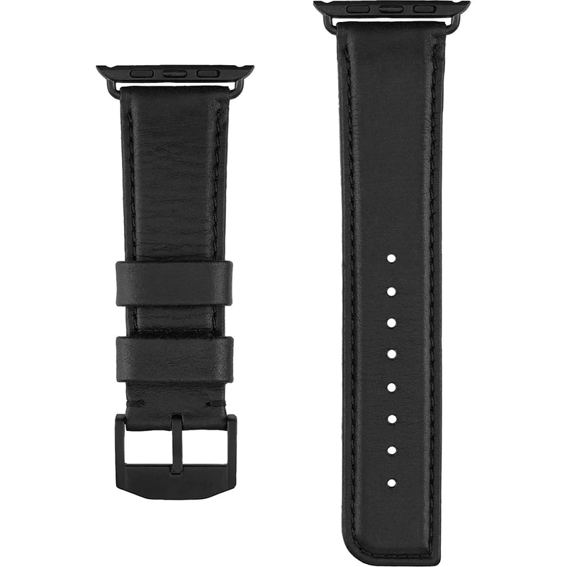 CaseMate Edition Leather Apple Watch Band Black 38-40mm