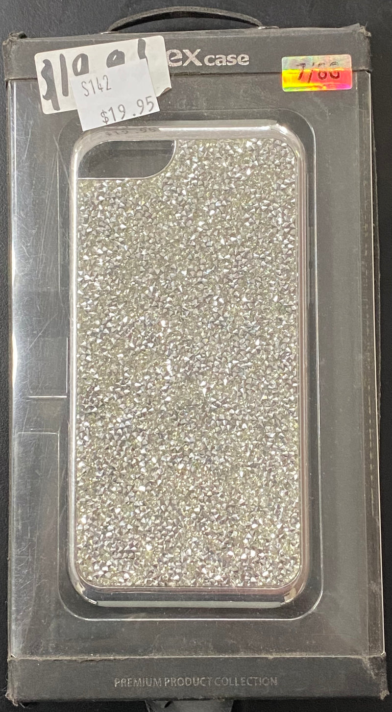 Apex Glitter Case for iPhone 7 / 8 / SE 2020 / SE 2022 - Silver