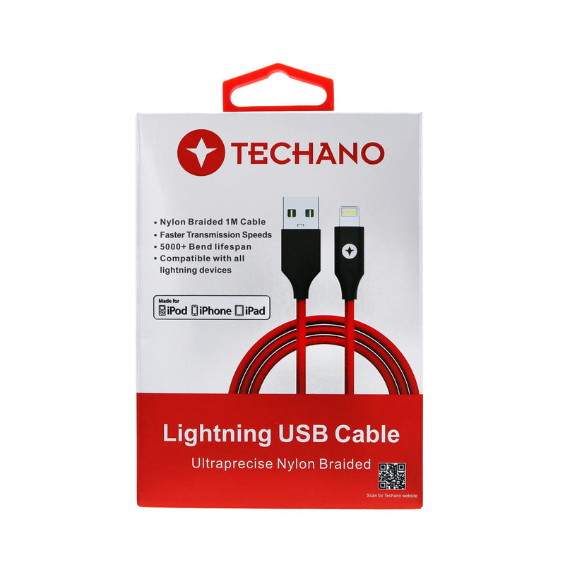Techano Lightning USB Cable