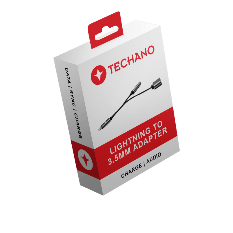 Techano Lightning to 3.5mm Adaptor