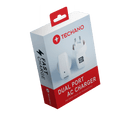 Techano Dual Port AC Charger