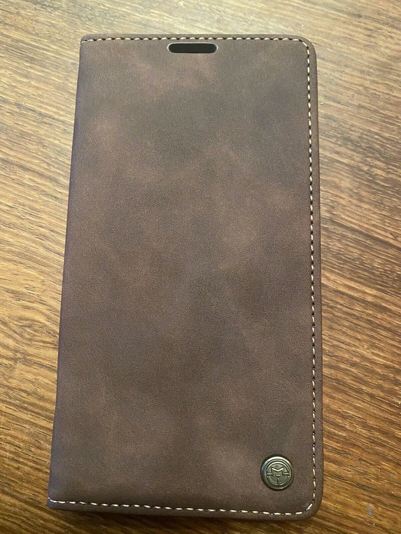 CaseMe Retro Matte Soft Leather Wallet Case for iPhone 7/8/SE 2020/ SE 2022