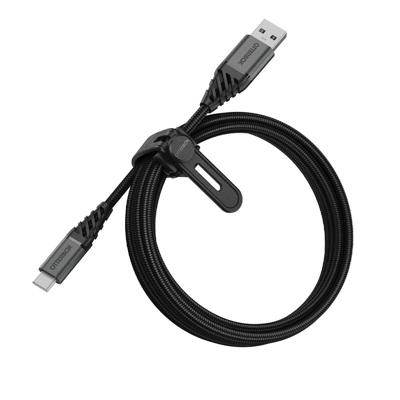 USB C to USB A Premium Cable 2m Black