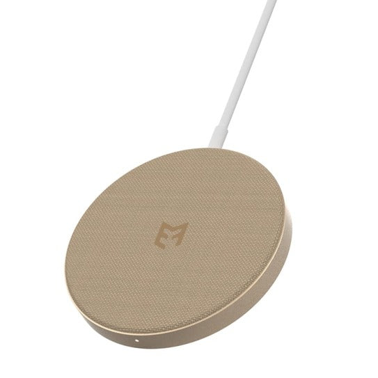 EFM Flux 15W Wireless Charging Pad - MagSafe Compatible - Gold